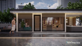 Privat Wellness-Saunahaus