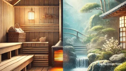 Finnische Sauna