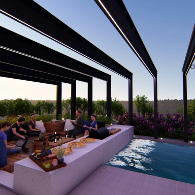 Massivholz Sonnenschutz in Premium Qualität