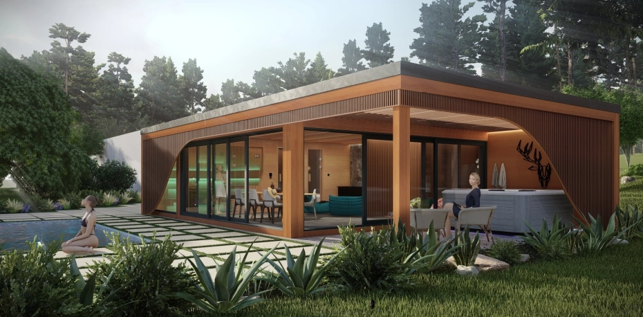 Privates Wellness Haus für die Familie