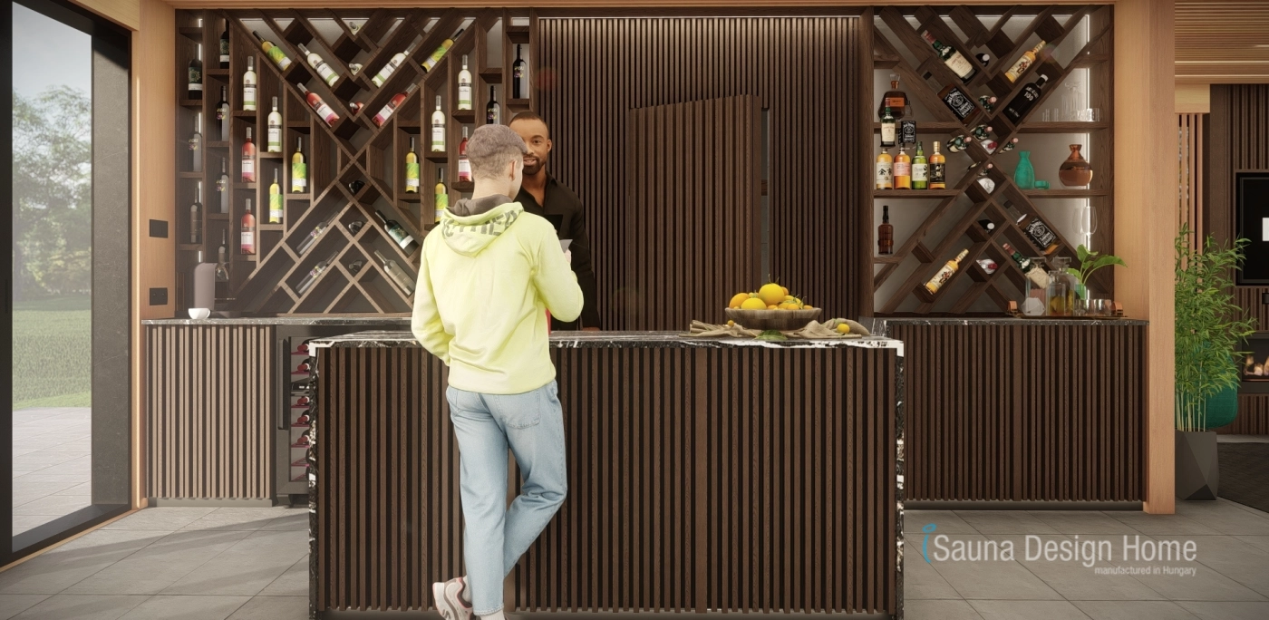 Premium Wellness Saunahaus, Wellness Wohnhaus