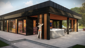 Premium Wellness Saunahaus, Wellness Wohnhaus