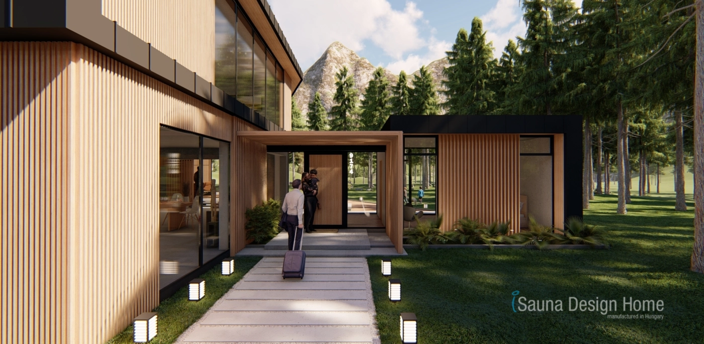 Individuelle Holzfassade Hallstatt