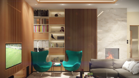 innenarchitektonisches visuelles Design