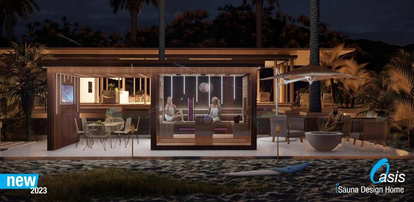 Panorama Saunahaus Oasis - iSauna