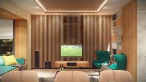 Haolz Wandverkleidung aus Massivholz Eisenstadt