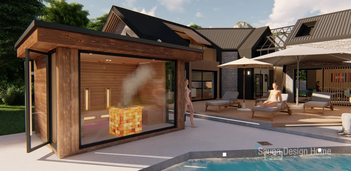 Gartensauna Planung