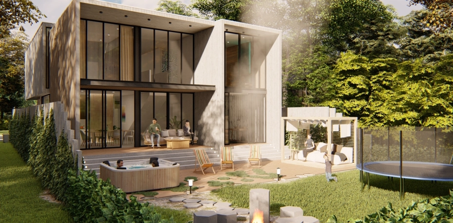 Maßgeschneiderte Holzverschattungen, Design-Elemente aus Holz