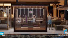 Panorama Aussensauna Oasis