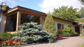 individuelles Sauna Design Neusielder See