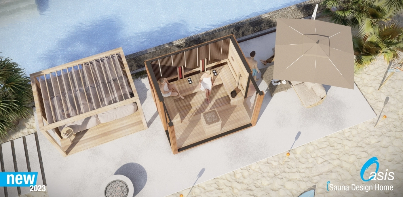 Sauna für Familie Oasis
