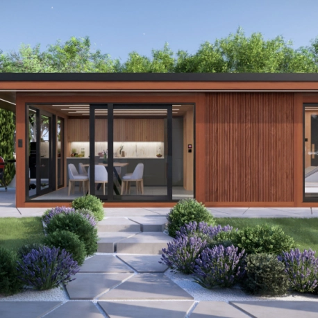 Sauna-Wellness-Haus, die 90er Jahre 