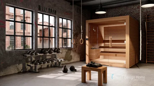 Finnische Sauna