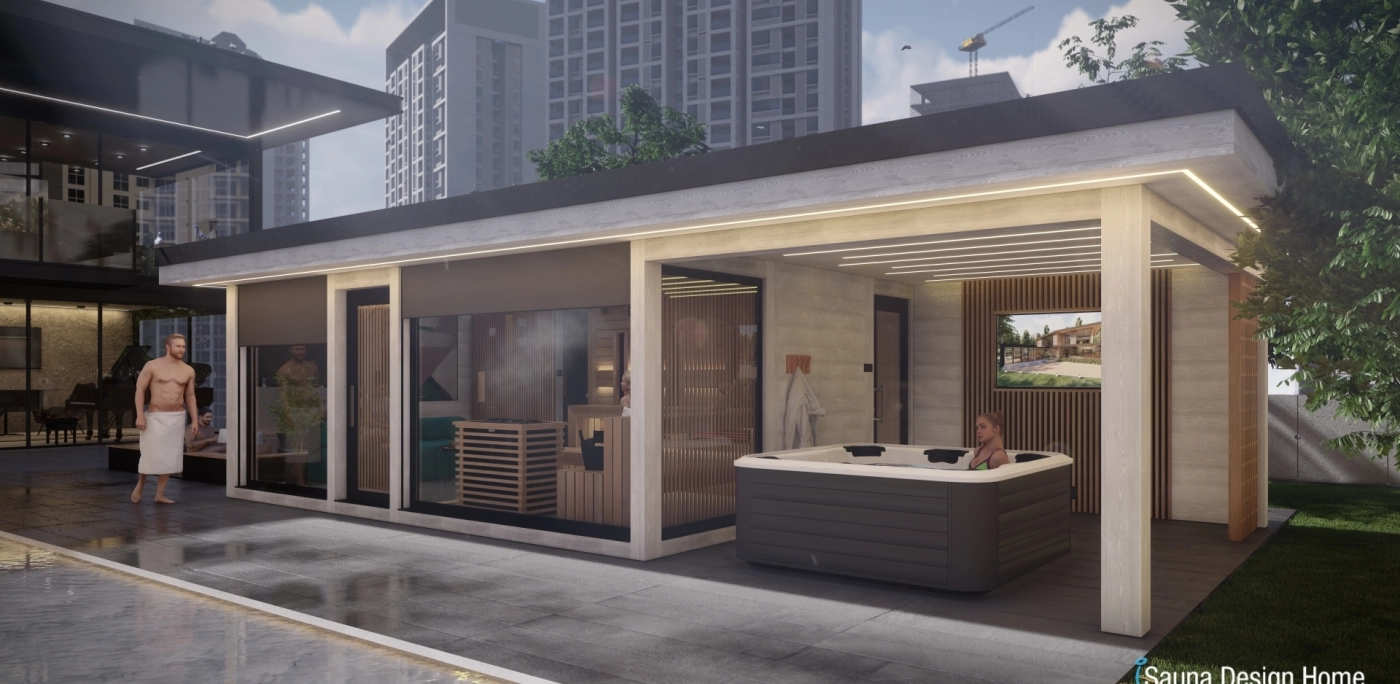 Sanahaus mit Whirlpool