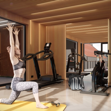 Design und Herstellung von Sauna-Wellness, privaten exklusiven Fitnessraum  