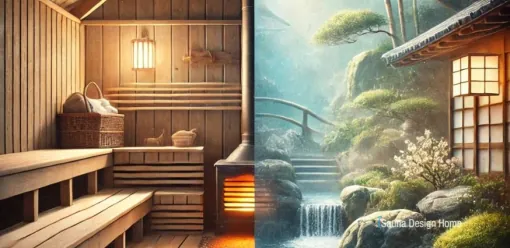 Finnische Sauna