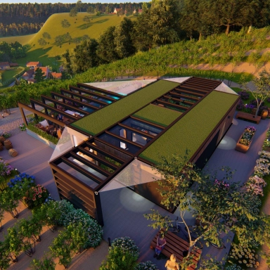 Maximalismus im Innen- und Außenbereich