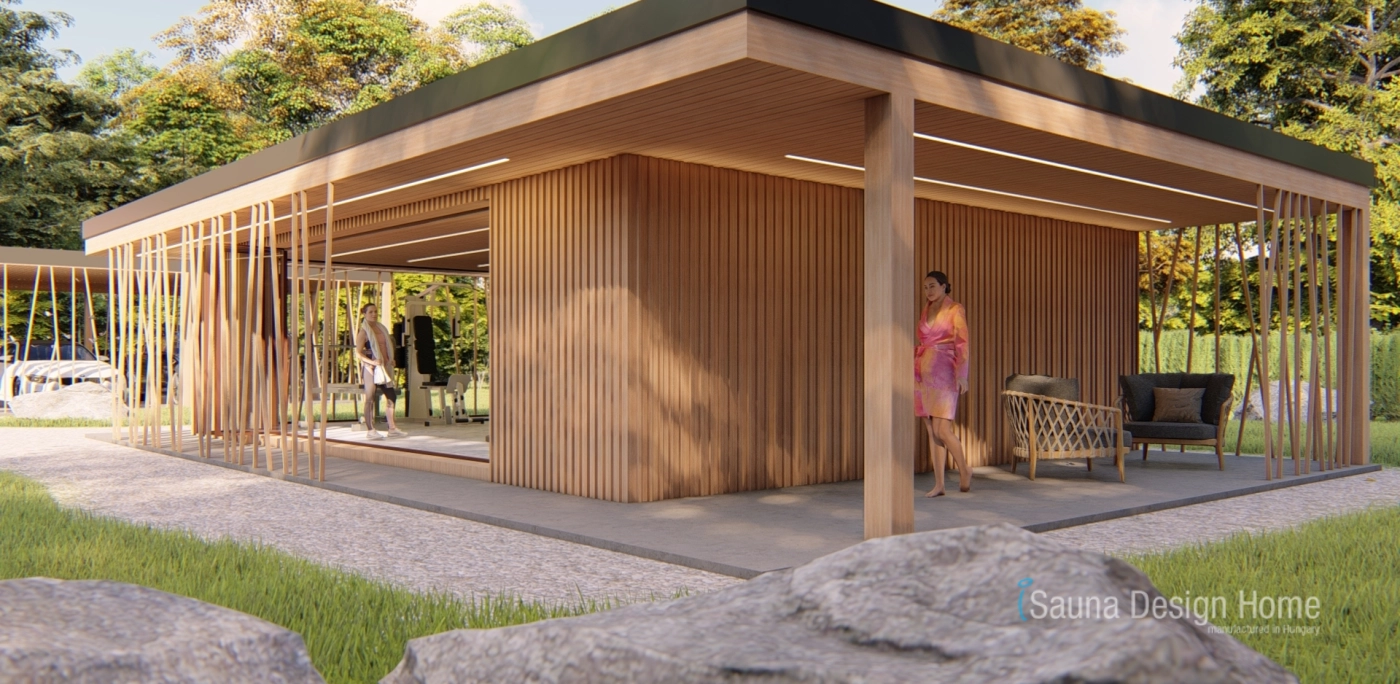 Außensaunahaus Planung Döbling