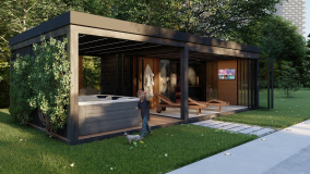 Saunahaus mit Sonnenterrasse Wiener Neustadt