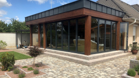 Wintergarten mit Sauna und Wellness