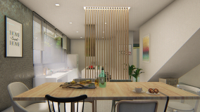 Individueller Raumtrenner aus Holz