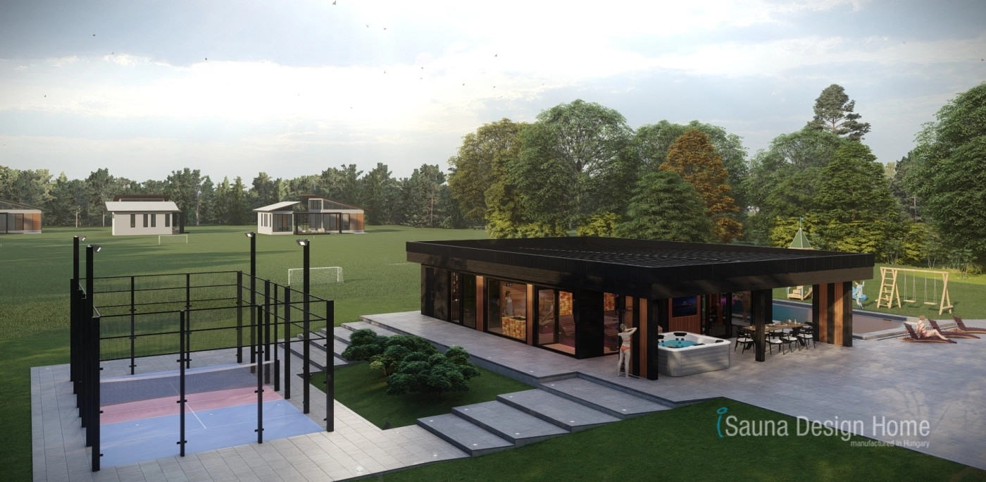 Premium Wellness Saunahaus, Wellness Wohnhaus