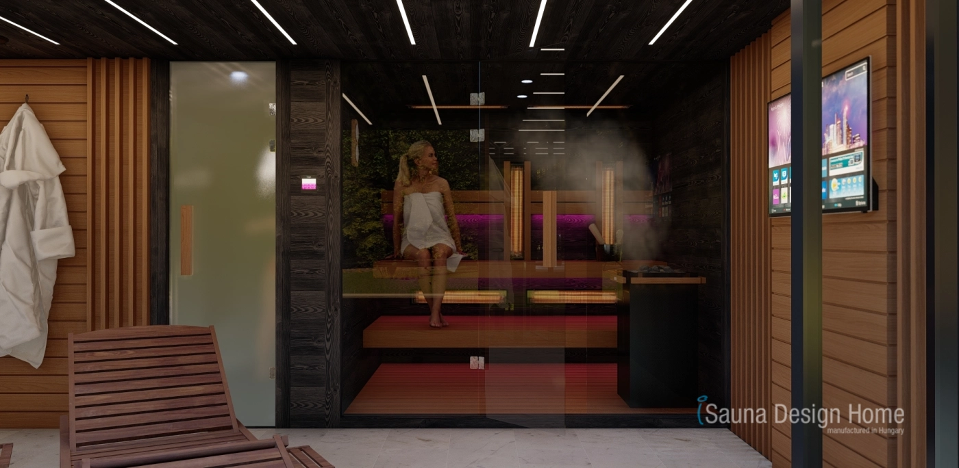 Kombiniertes Saunahaus für Draußen Wiener Neustadt