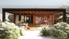 Premium Saunahaus über alles