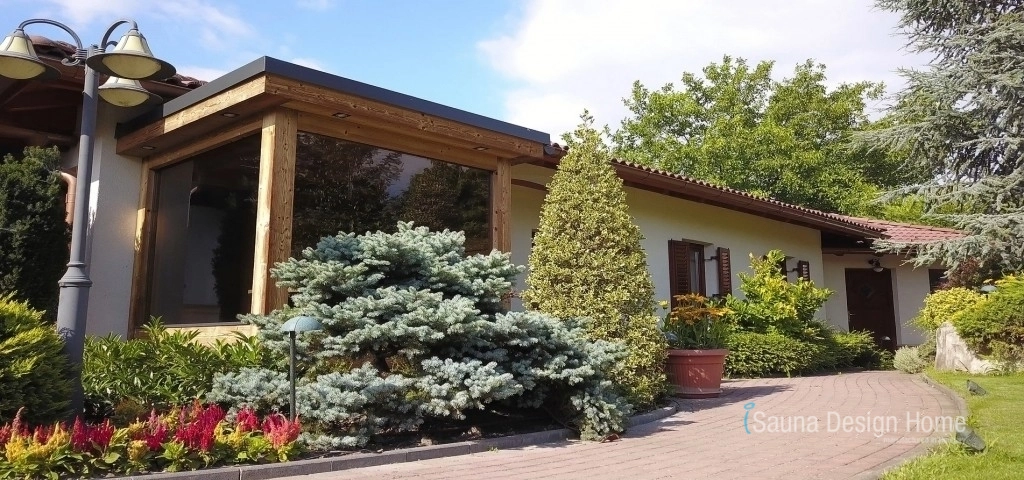 individuelles Sauna Design Neusielder See