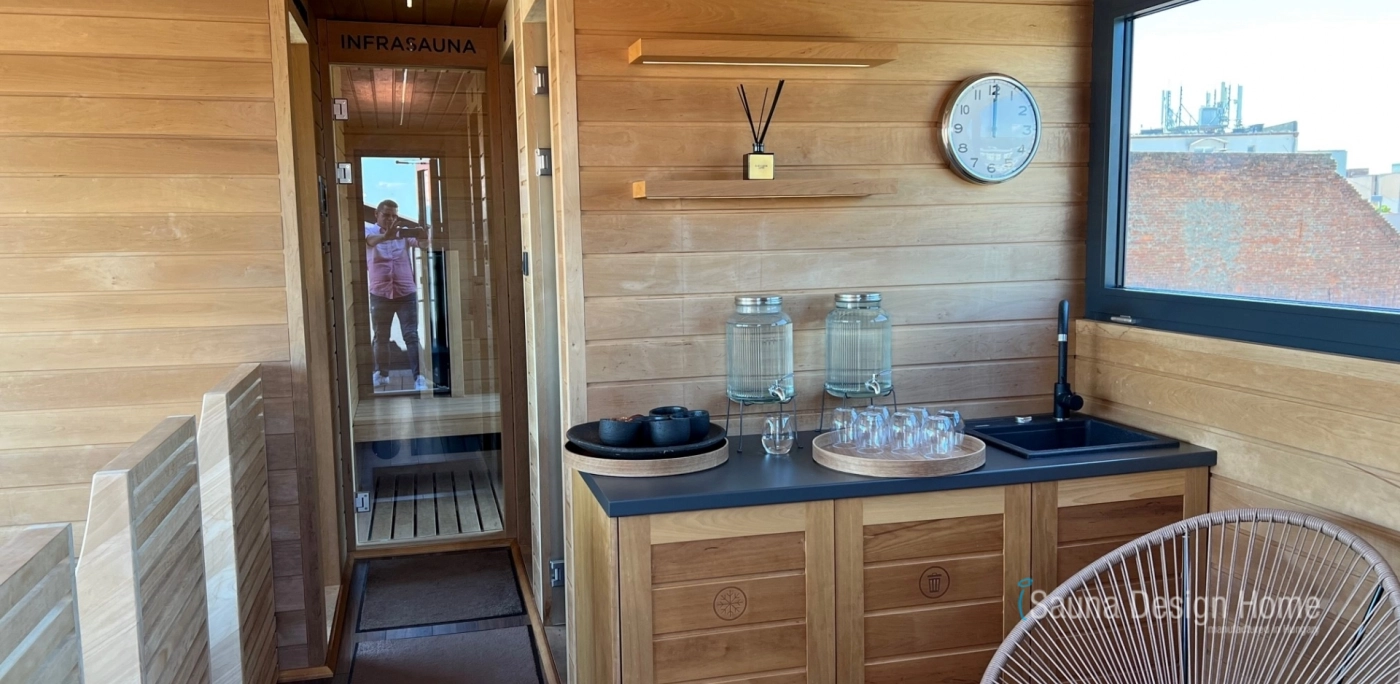 Individuelles Saunahaus