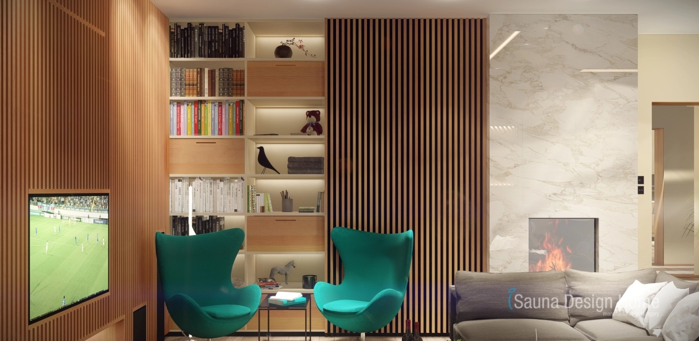 innenarchitektonisches visuelles Design