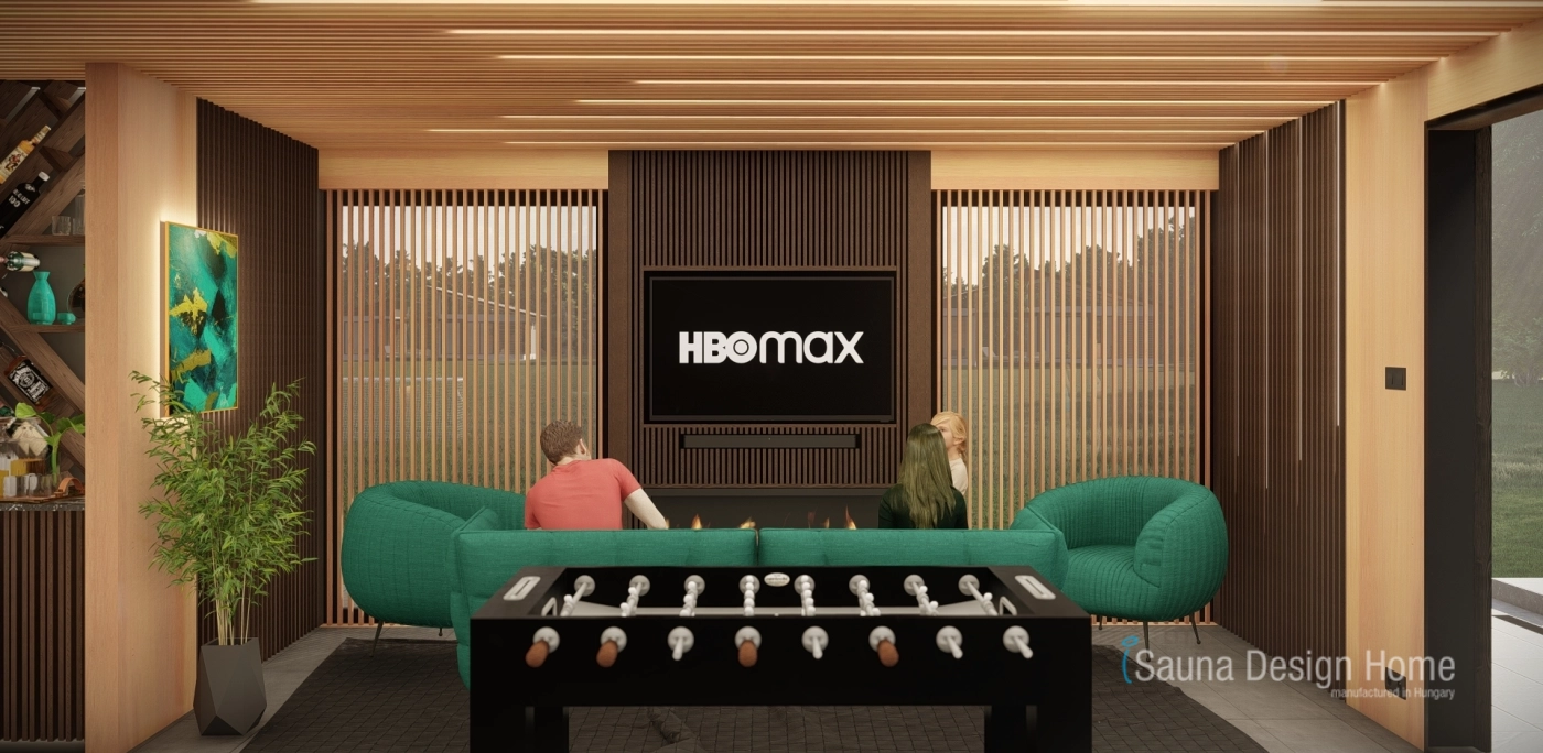 Premium Wellness Saunahaus, Wellness Wohnhaus