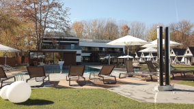 Saunahaus mit Wellness Garten Neusiedl